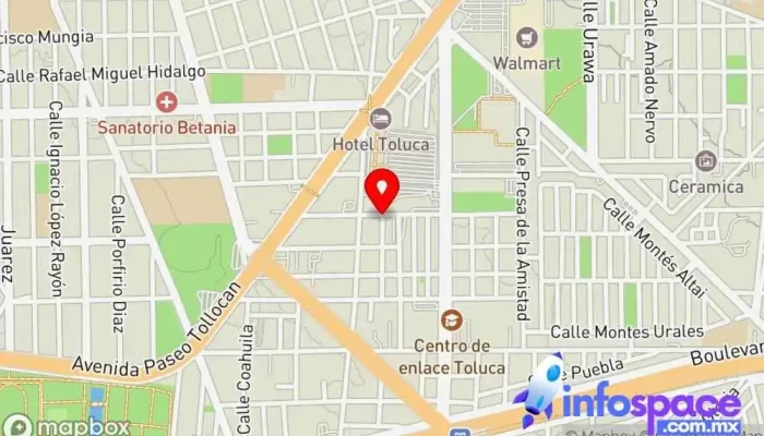 mapa de Excelencia’s de Villa de Allende Toluca-Villa de Allende Servicio de transporte en Toluca de Lerdo
