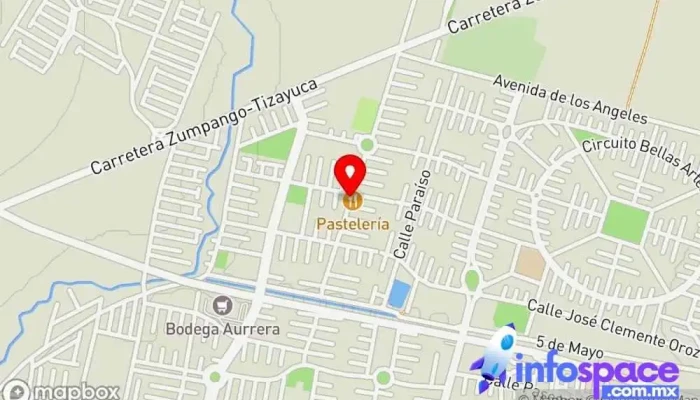 mapa de FINCA TLANEMANI Parque infantil en Zumpango de Ocampo
