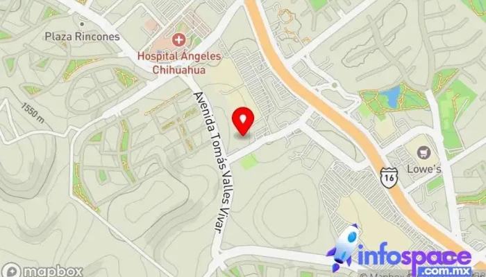 mapa de Firma Consultores Bufete, Servicios legales en Chihuahua