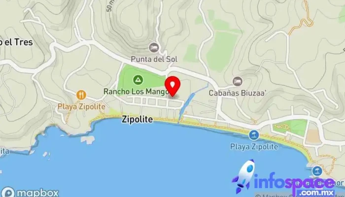 mapa de Gaia Consultora Contratista en Zipolite