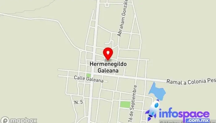 mapa de Galeana  en Chihuahua
