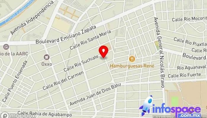 mapa de Garante Corredor de seguros en Culiacán Rosales