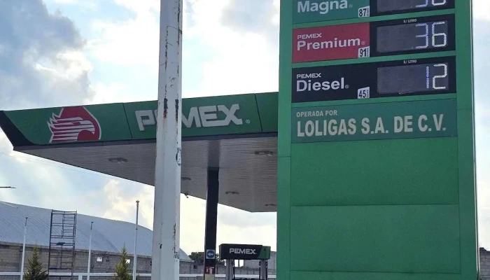 Gasolinera Loligas - Hueyotlipan Centro