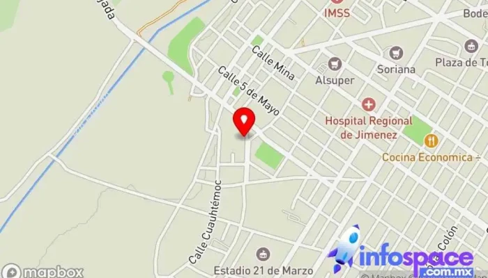 mapa de Gestión Tecnológica Unificada Servicio de administración de empresas en José Mariano Jiménez