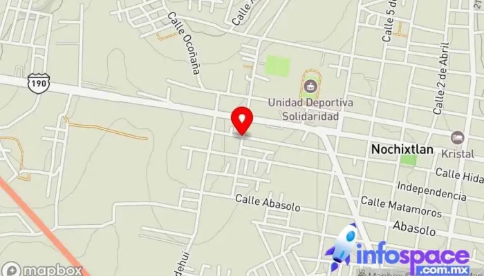 mapa de gestoría y consultoría nochixtlán Oficina de visados y pasaportes en Asunción Nochixtlán