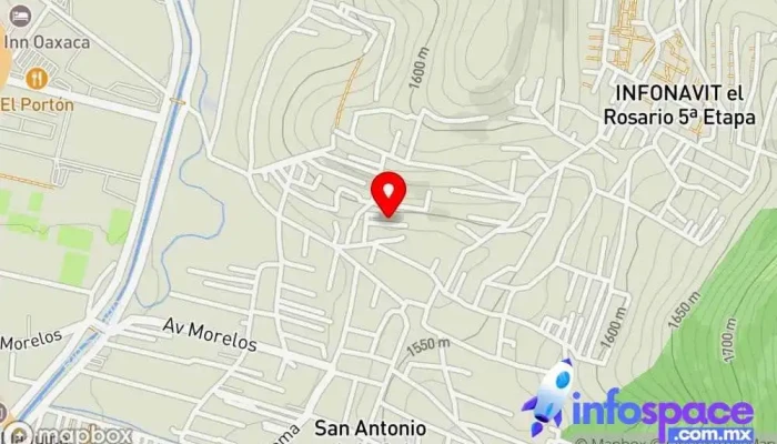 mapa de G&G Technologys Servicio de informática en Oaxaca