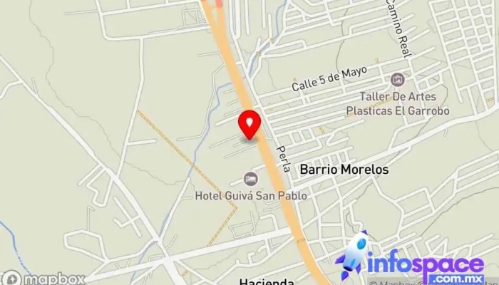 mapa de Global Cruzer Oficinas de empresa en Hacienda Blanca