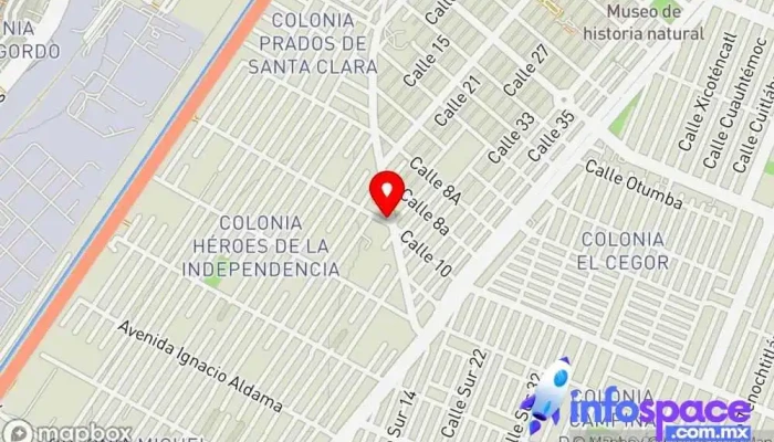 mapa de GOAMTECH Consultora informática en Ecatepec de Morelos