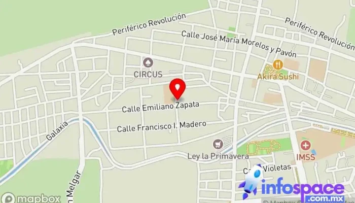 mapa de Gral Angel Flores (La Palma) Clínica ambulatoria en Navolato