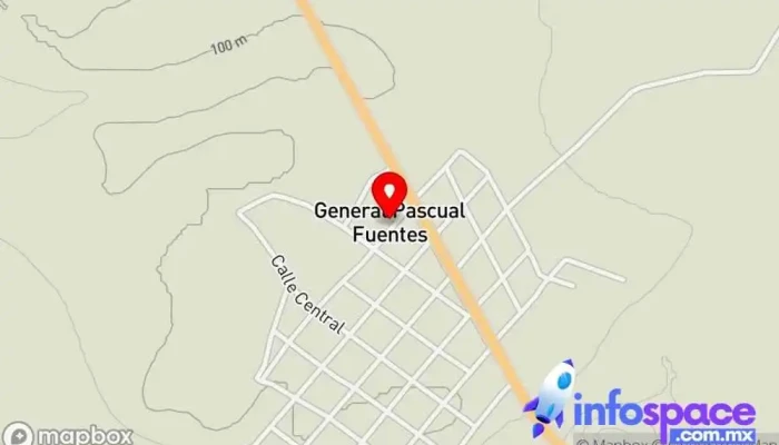 mapa de Gral. Pascual Fuentes  en Gral. Pascual Fuentes