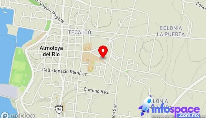 mapa de GRUPO AYCORP Arquitecto en Almoloya del Río