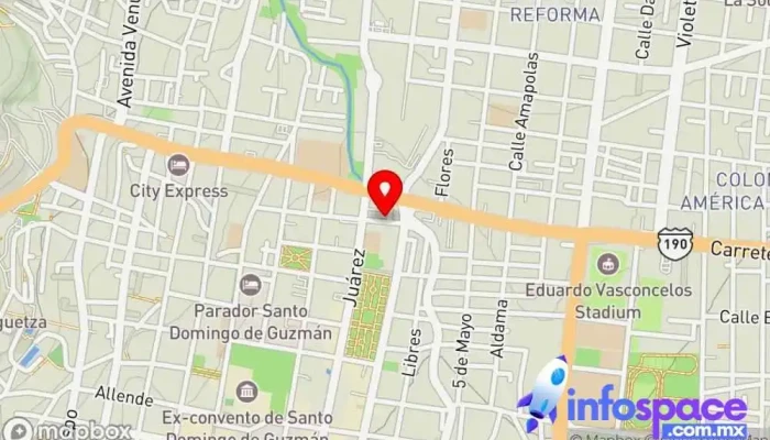 mapa de Grupo Consultor Martínez Vigil S.C. Asesor en Oaxaca de Juárez