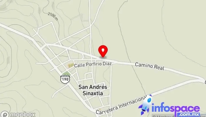 mapa de Grupo inpcap Invernaderos Oficinas de empresa en San Andrés Sinaxtla