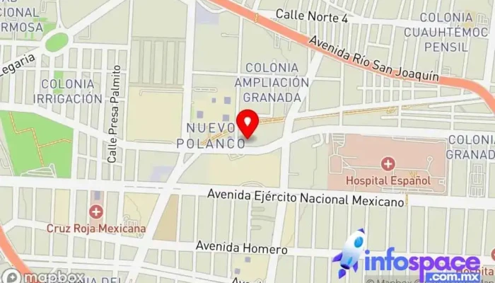 mapa de Grupo ITS Empresa de software en Miguel Hidalgo, Ciudad de México