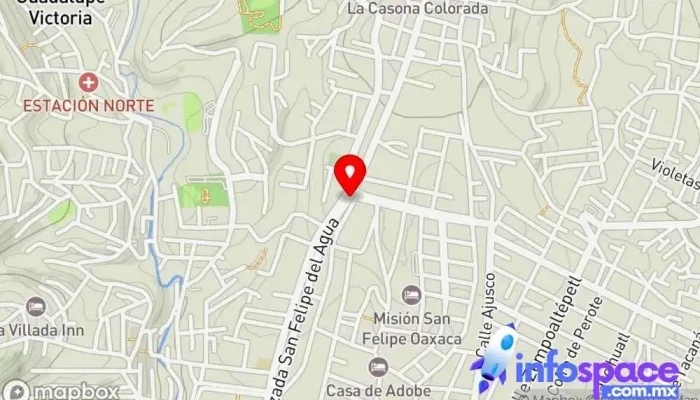 mapa de GRUPO TAI Consultora informática, Tienda de accesorios informáticos, Servicio de reparación de ordenadores en Oaxaca de Juárez
