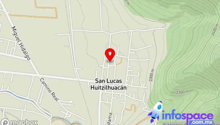 mapa de GRUPOAGOC Empresa de software, Tienda de software en San Lucas Huitzilhuacán