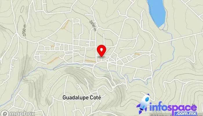 mapa de Guadalupe Coté  en Guadalupe Coté