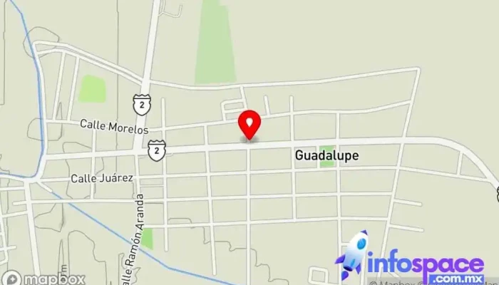 mapa de Guadalupe  en Guadalupe