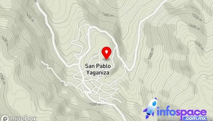 mapa de H. Ayuntamiento De San Pablo Yaganiza Ayuntamiento de la localidad en San Pablo Yaganiza