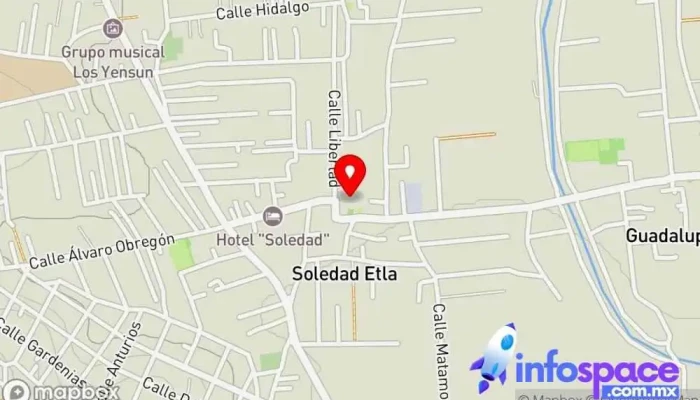 mapa de H Ayuntamiento Municipio de Soledad Etla Ayuntamiento en Soledad Etla