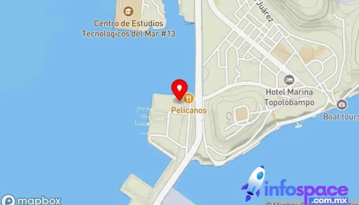 mapa de HABITAT Consultoría Ambiental y Proyectos Oficinas de empresa en Topolobampo