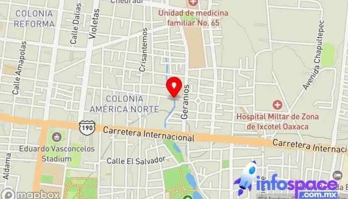 mapa de Hastech Matriz Tienda de informática en Oaxaca de Juárez