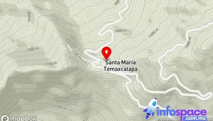 mapa de H.ayuntamiento santa maria temaxcalapa Oficina de administración municipal en Santa María Temaxcalapa