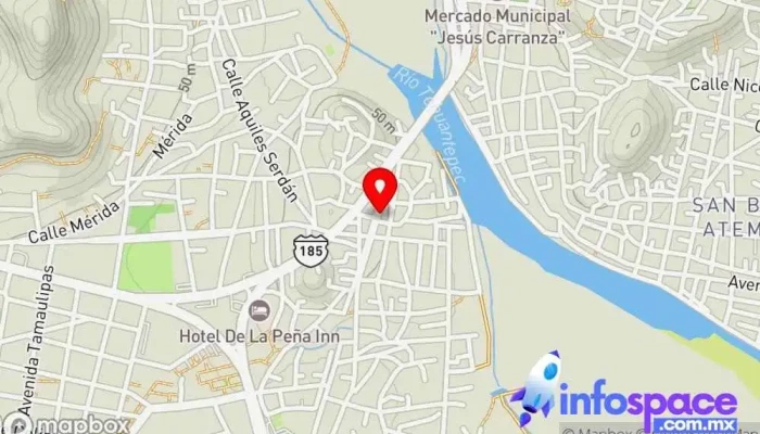 mapa de Herbalife Nutricionista en Santo Domingo Tehuantepec