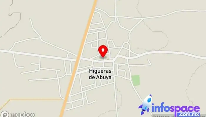 mapa de Higueras de Abuya  en Higueras de Abuya