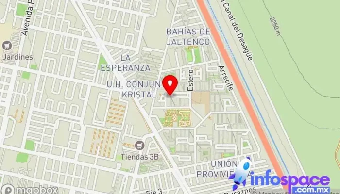 mapa de HR Soluciones Ingeniero en Alborada Jaltenco
