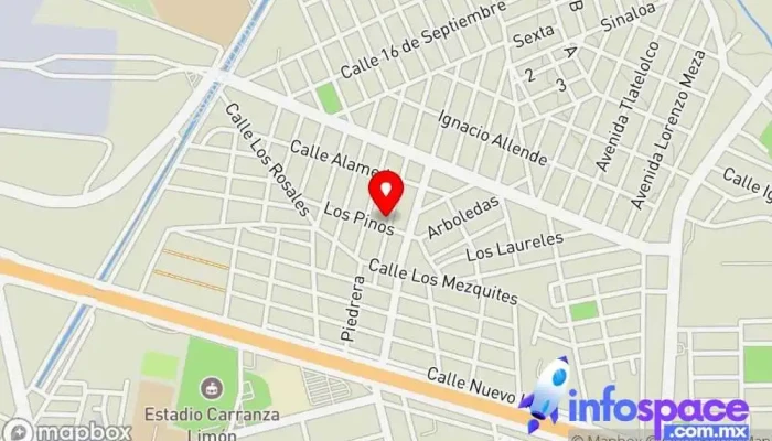 mapa de HSM Studio's Empresa de software en Guasave