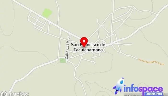 mapa de IAFCJ San Francisco de Tacuichamona Iglesia apostólica en San Francisco de Tacuichamona