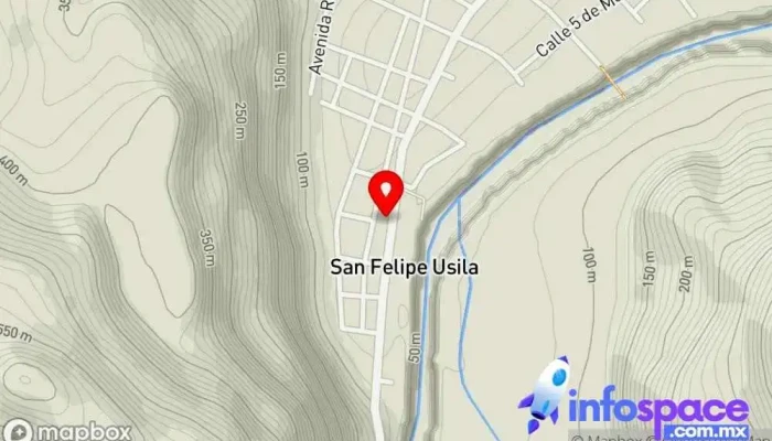 mapa de ICAE Servicios de Ingeniería Oficinas de empresa en San Felipe Usila