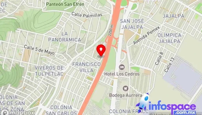 mapa de I&D Consultora Consultora de administración empresarial, Asesor, Servicio de recuperación de datos, Consultora de marketing en Ecatepec de Morelos