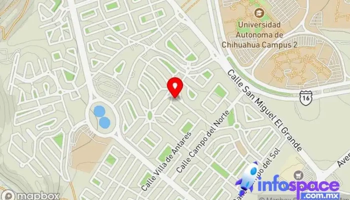 mapa de ID Consultores - Oficinas Chihuahua Oficinas de empresa en Chihuahua