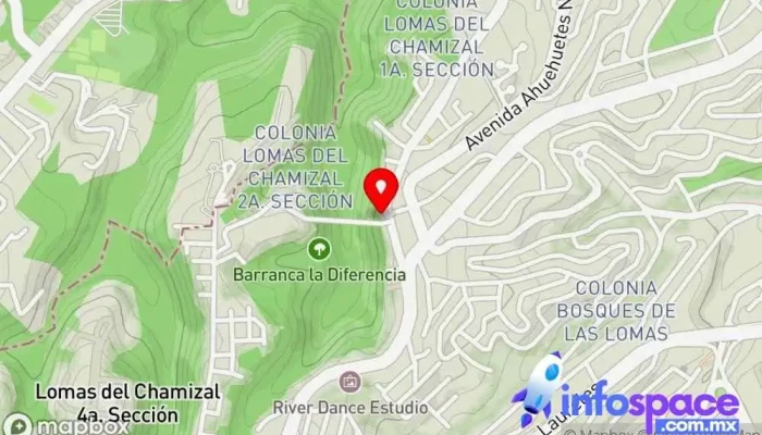 mapa de IDEASYSTEMS Empresa de software en Cuajimalpa de Morelos, Ciudad de México