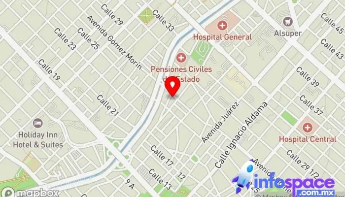 mapa de IDG Consultoría Empresarial S.C. Consultora de administración empresarial en Chihuahua