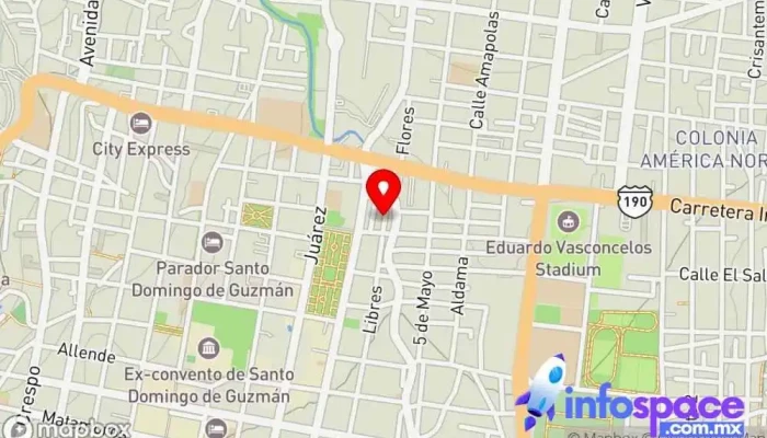 mapa de idMedia Consultora de administración empresarial en Oaxaca de Juárez