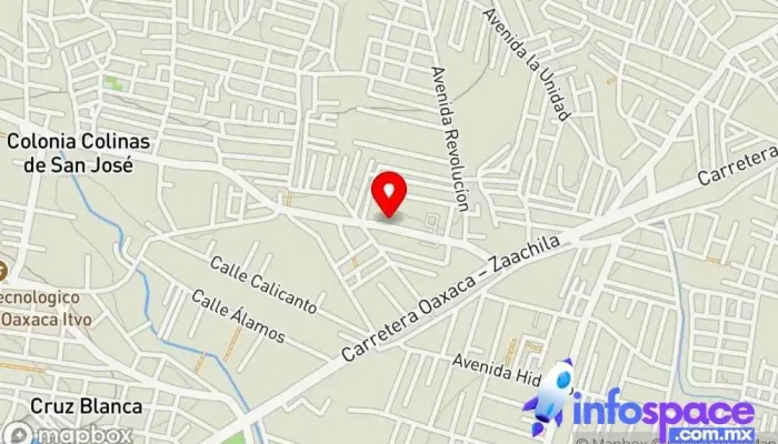 mapa de iGenter Oax. Oficinas de empresa en Santa Cruz Xoxocotlán