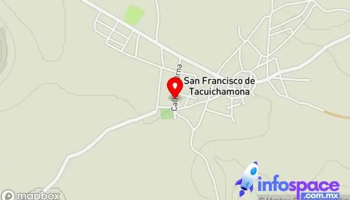 mapa de Iglesia Apostolica Iglesia apostólica en San Francisco de Tacuichamona