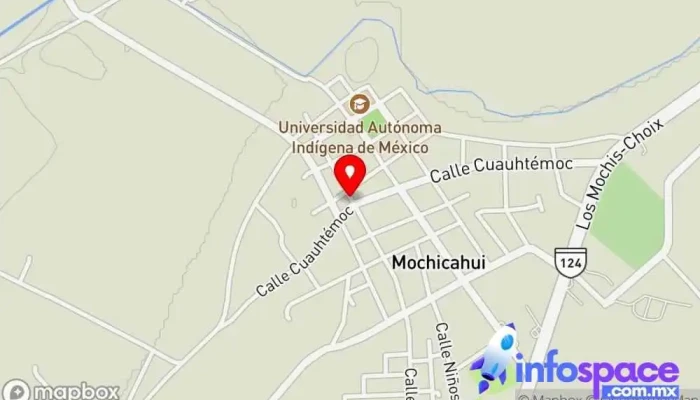 mapa de Impreso - Servicios y Tecnología Papelería, Servicio de reparación de ordenadores, Imprenta en Mochicahui