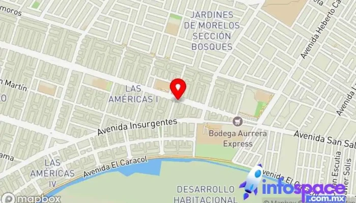 mapa de In solution Servicio de informática, Tienda de accesorios para móviles, Tienda de accesorios informáticos, Tienda de reparación de teléfonos móviles, Servicio de reparación de teléfonos, Tienda de recarga de cartuchos de impresora, Servicio de reparación de impresora en México