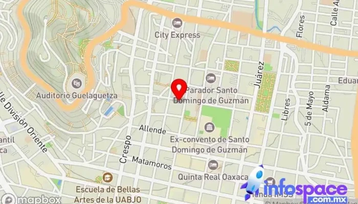 mapa de Infiernitum Consultora informática en Oaxaca de Juárez