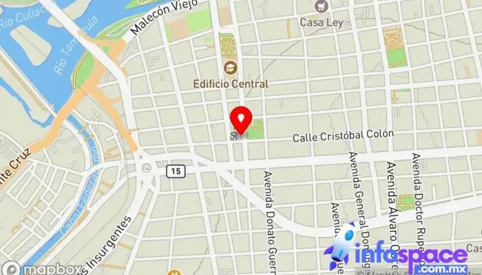 mapa de Informática & Desarrollo SA de CV Consultora informática en Culiacán Rosales