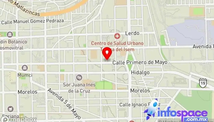 mapa de Informática Profesional Consultora informática, Servicio de reparación de ordenadores, Servicio de seguridad informática, Tienda de informática, Soporte y servicios informáticos, Academia de informática, Internet, Proveedor de equipos de oficina, Servicio de reparación de impres en Toluca de Lerdo
