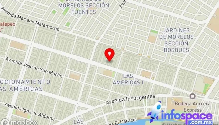 mapa de Informática PYME Consultora informática en Ecatepec de Morelos