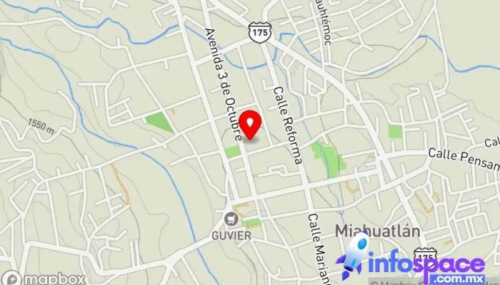 mapa de Ing Sistemas Computacionales SUMAZ Ingeniero en Miahuatlán de Porfirio Díaz