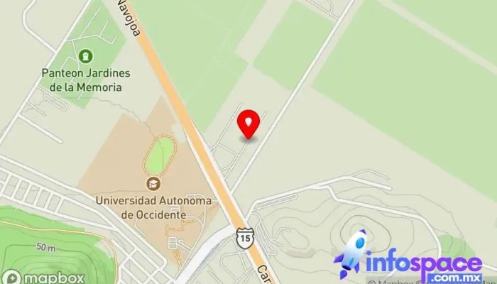 mapa de Ingeniería y Tecnología Sustentable del Agua  en Los Mochis