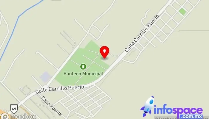 mapa de Innovación Agricola Sucursal Jimenez Mercado de productos agrícolas en José Mariano Jiménez