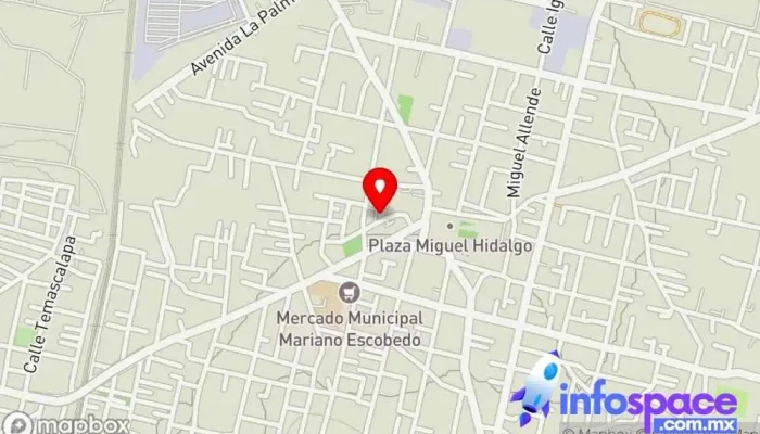 mapa de INOVA IT Empresa de software en Tultitlán de Mariano Escobedo